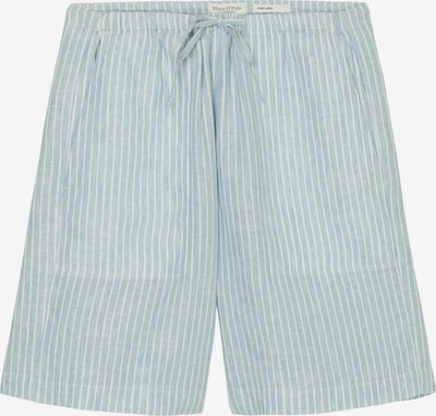 Marc O'Polo Pantalon en bleu / blanc, Vue avec produit