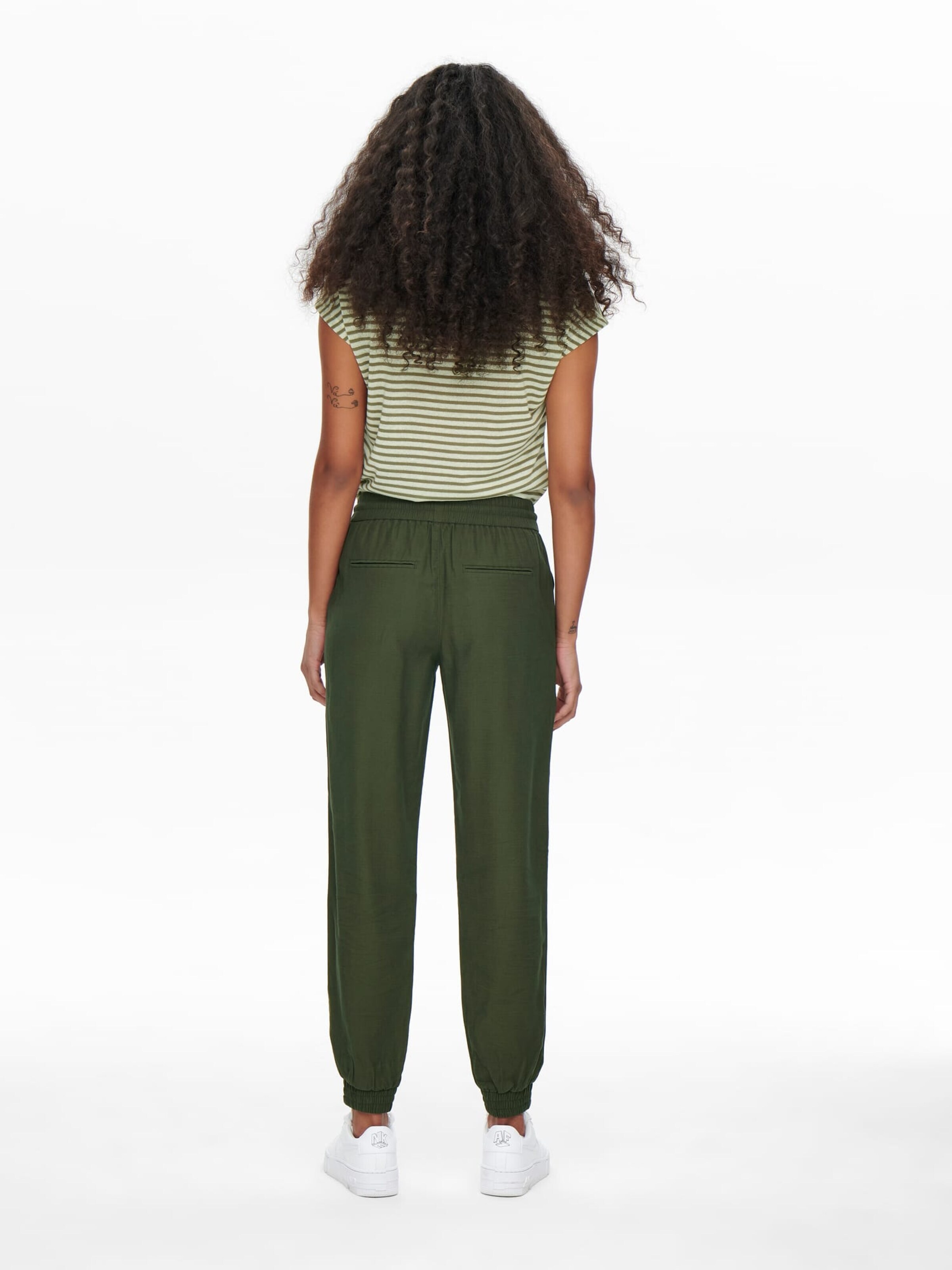 ONLY Baggy Broek 'kelda-emery' in Groen
