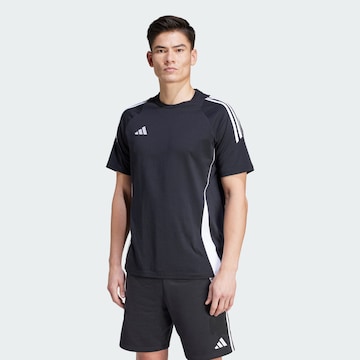 ADIDAS PERFORMANCE Functioneel shirt 'Tiro 24' in Zwart: voorkant