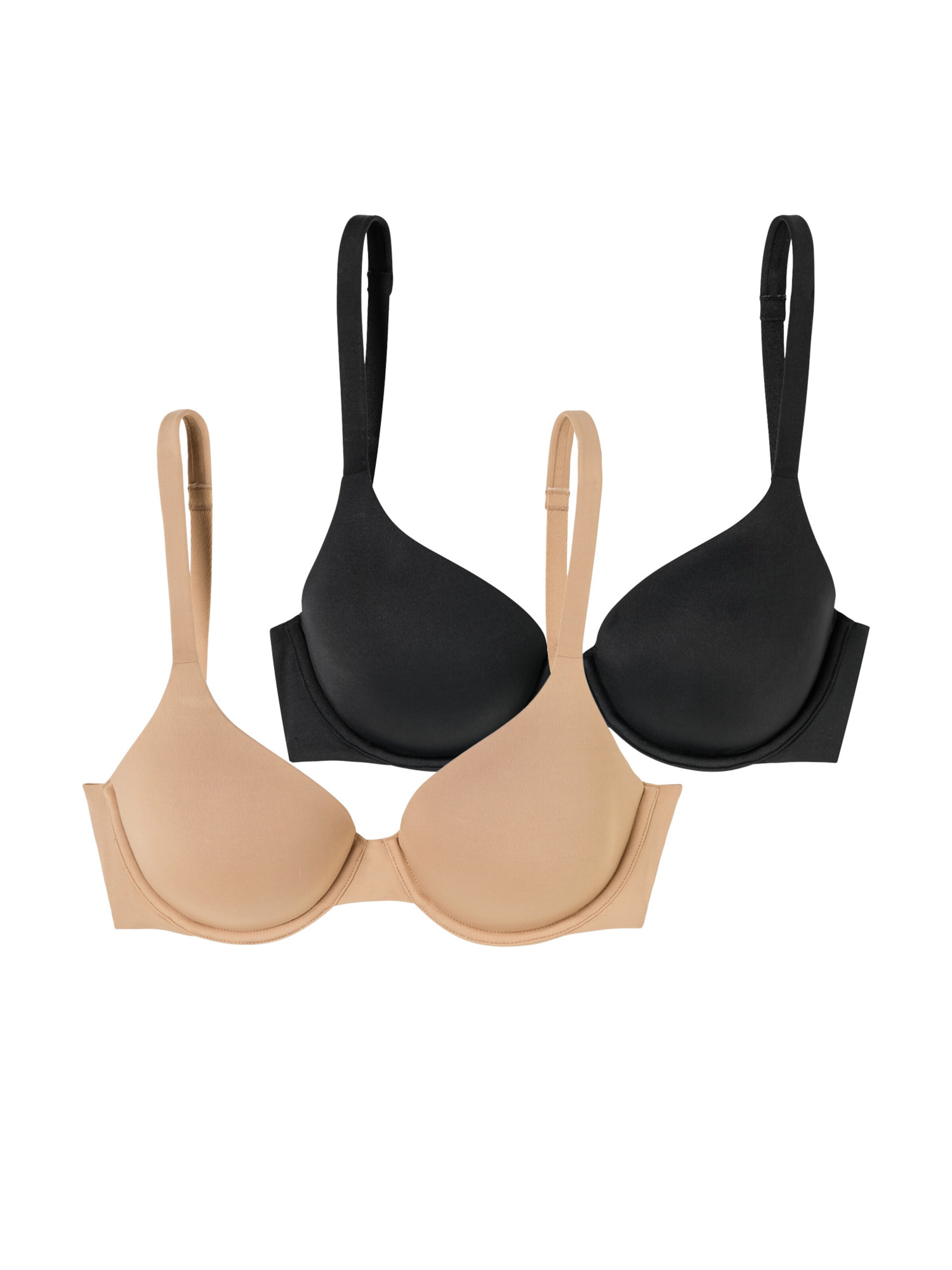 Soutien-gorge ' BH mit Schale - Unique Micro ' SCHIESSER en beige : devant