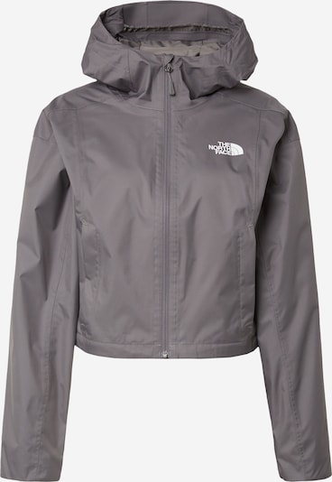 THE NORTH FACE Jacke 'QUEST' in grau / weiß, Produktansicht