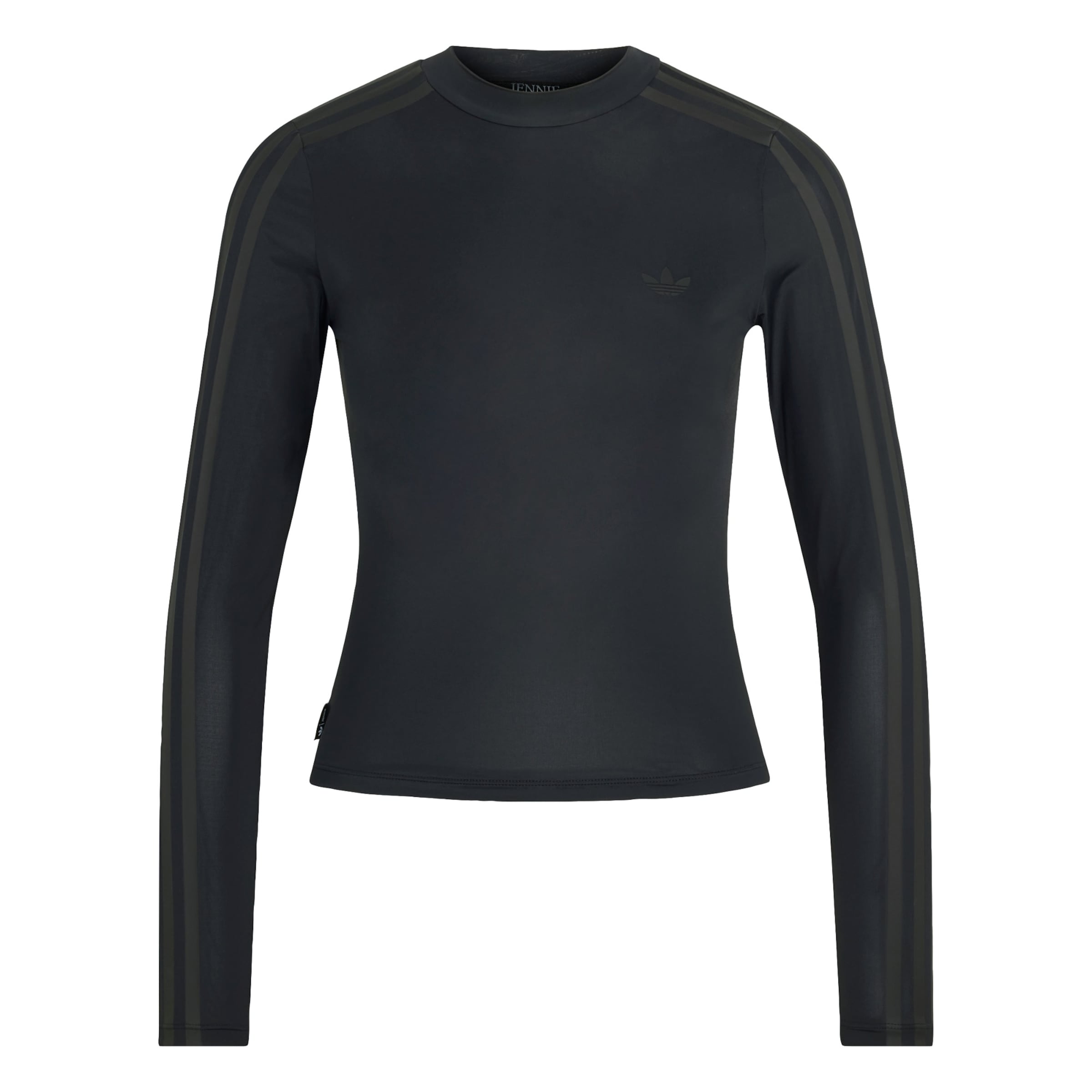 ADIDAS ORIGINALS - Camiseta 'Adiluna Season 2 x Jennie' en negro: frente