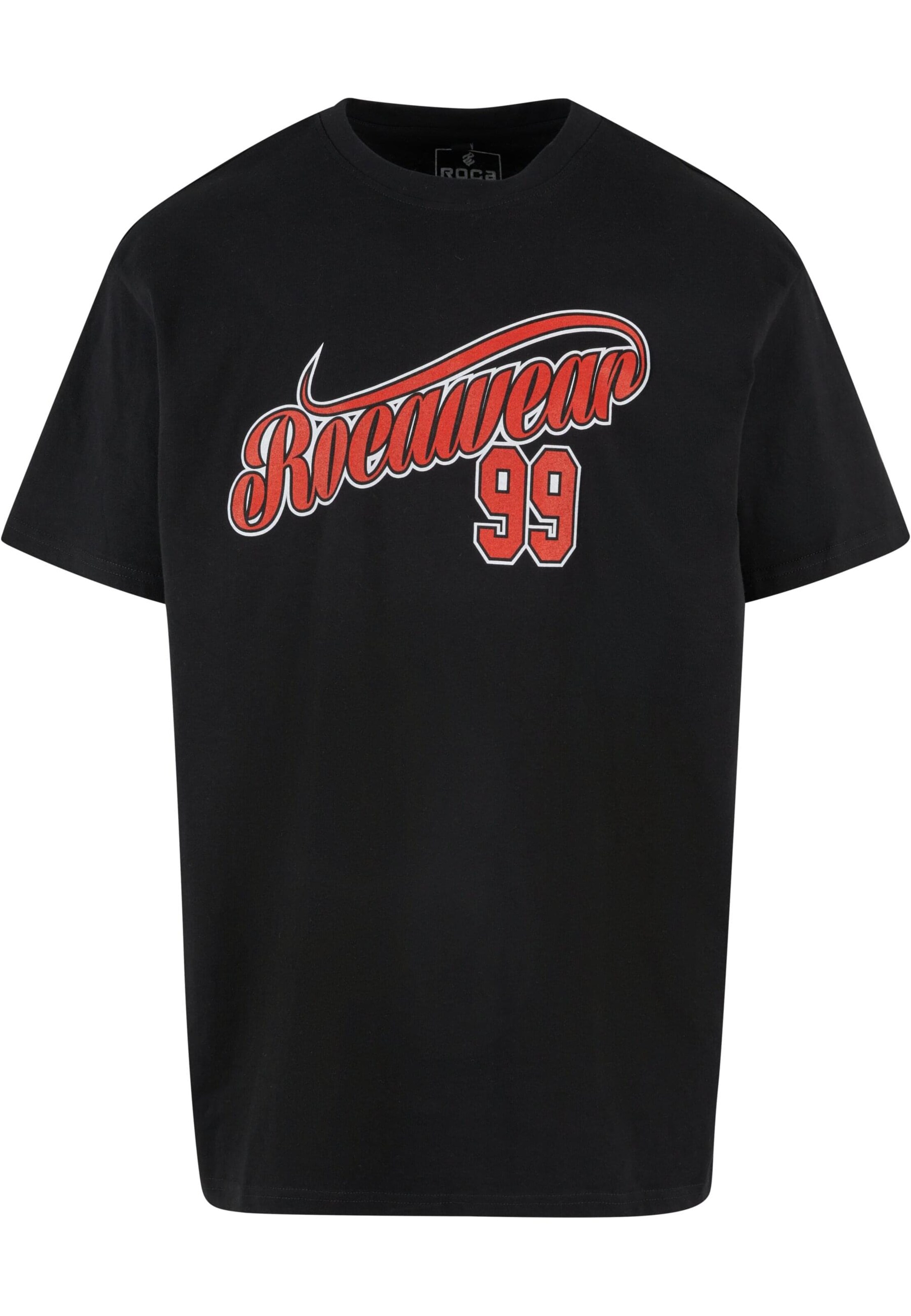 Maglietta 'Ozone' di ROCAWEAR in nero: frontale
