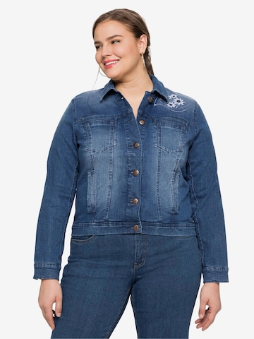 SHEEGO Between-Season Jacket in Blue: front