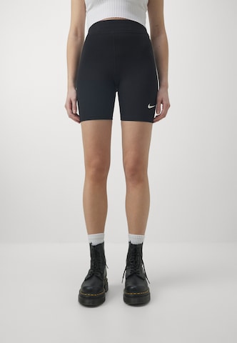 Nike Sportswear Skinny Legíny 'Classics' - Čierna: predná strana