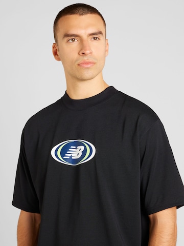 new balance T-shirt i svart