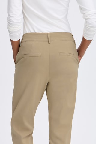 b.young - Slimfit Calças chino em bege