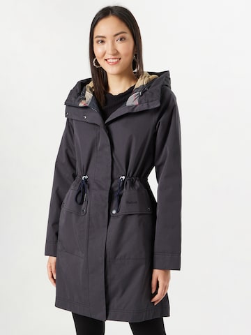 Manteau mi-saison 'Bowlees' Barbour en bleu : devant