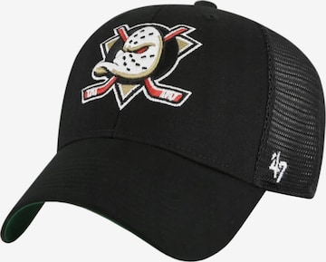 Casquette '47 Brand NHL Anaheim Ducks Branson' 47 en noir : devant