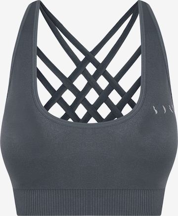 Haut de sport Born Living Yoga en gris : devant