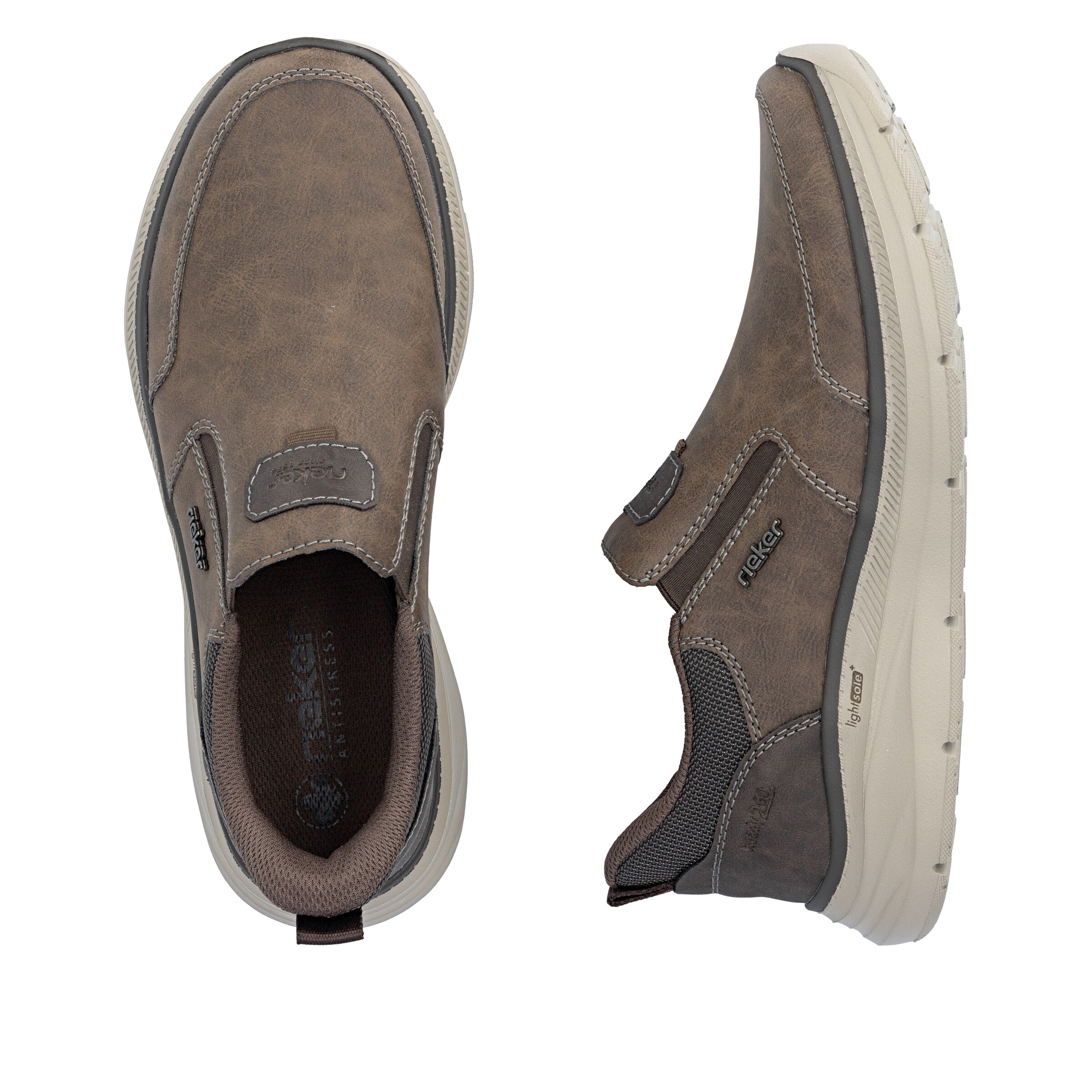 Rieker Slipper in Braun