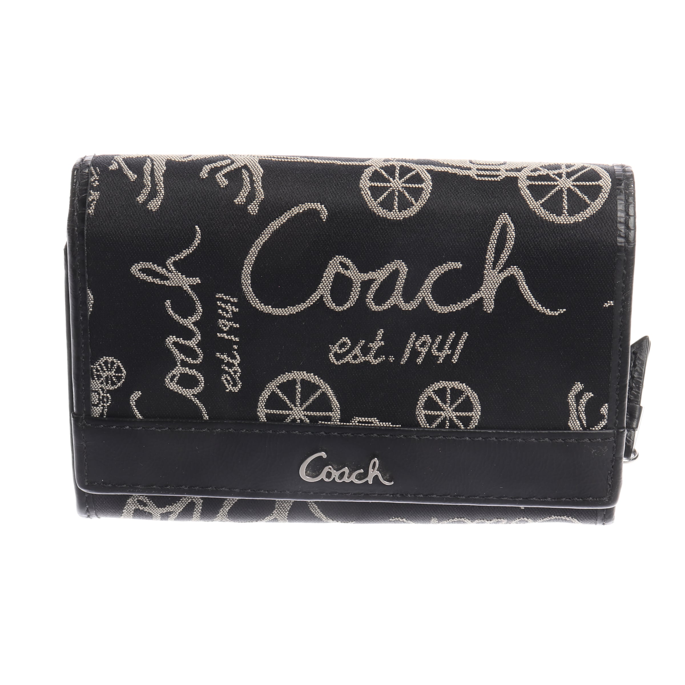 COACH Small Leather Goods in One size in Beige: front