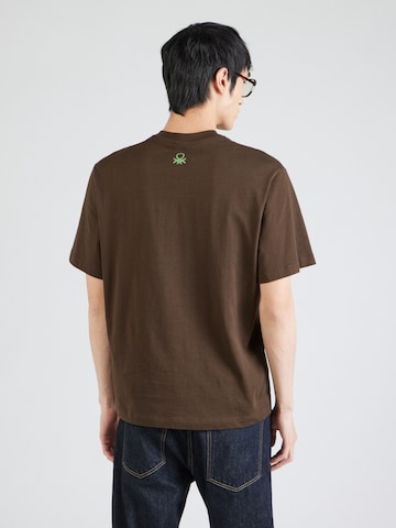 T-Shirt UNITED COLORS OF BENETTON en marron