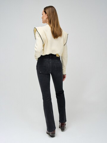Salsa Jeans Bootcut Jeans 'Secret' in Schwarz
