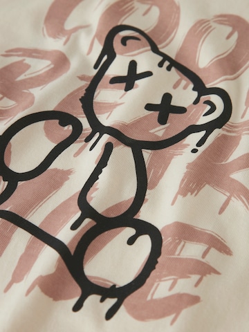 T-Shirt 'NKMKEMUEL' NAME IT en blanc