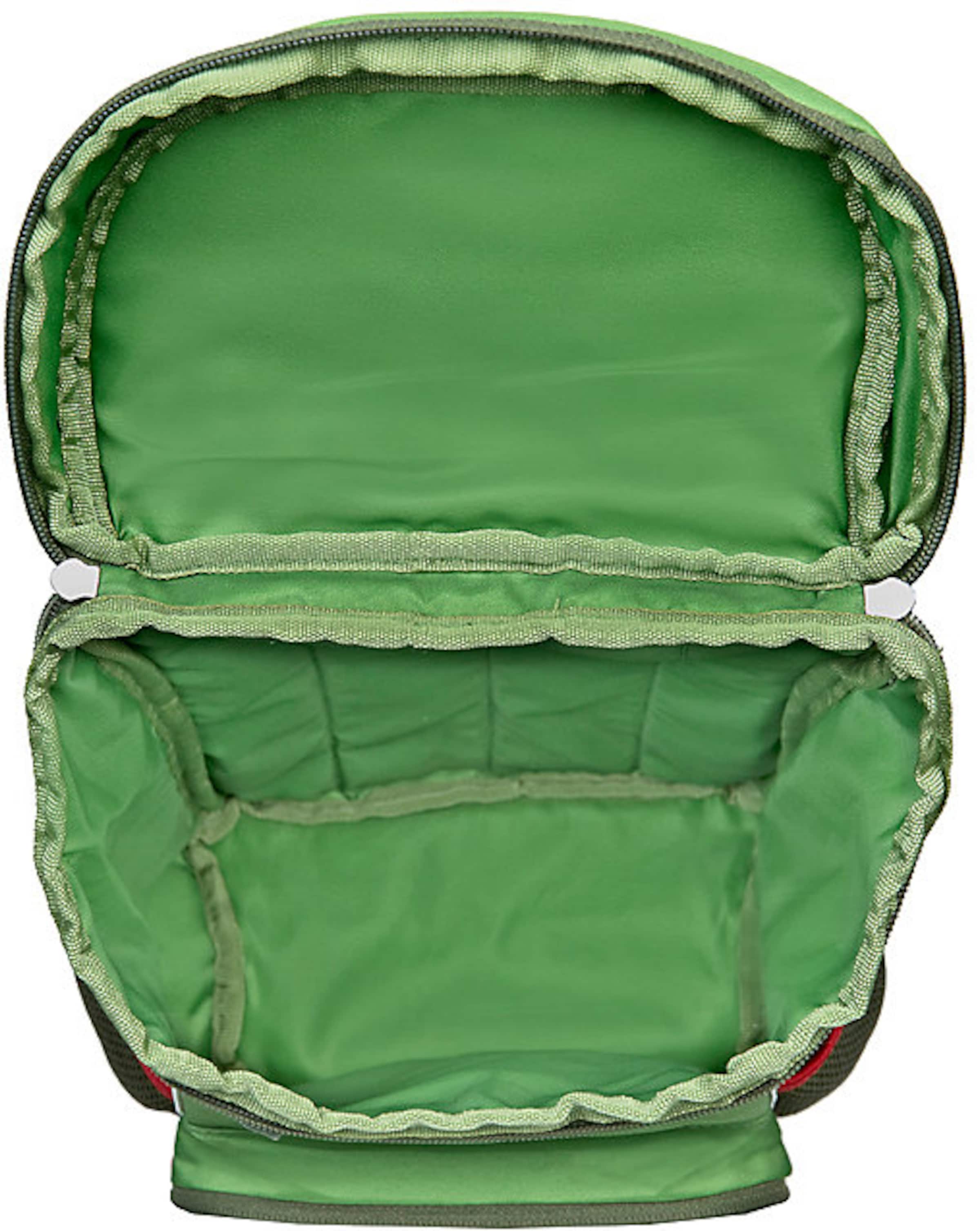 SCOOLI Backpack 'Mini-Me Rosie Rabbit' in Green