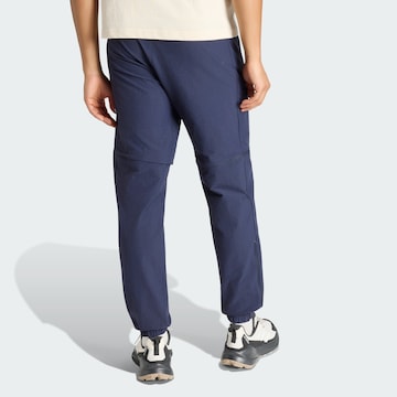 Regular Pantalon outdoor 'Xperior Utilitas' ADIDAS TERREX en bleu