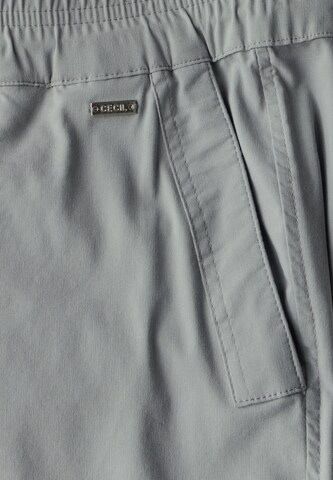 CECIL Regular Broek in Grijs
