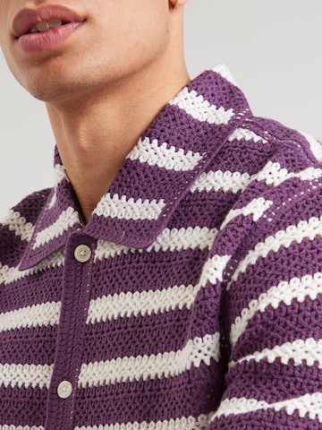 Abercrombie & Fitch Knit cardigan in Pink