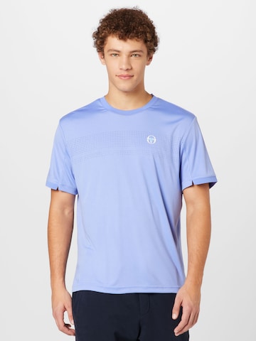 Sergio Tacchini Funkcionalna majica 'YOUNG LINE' | vijolična barva: sprednja stran