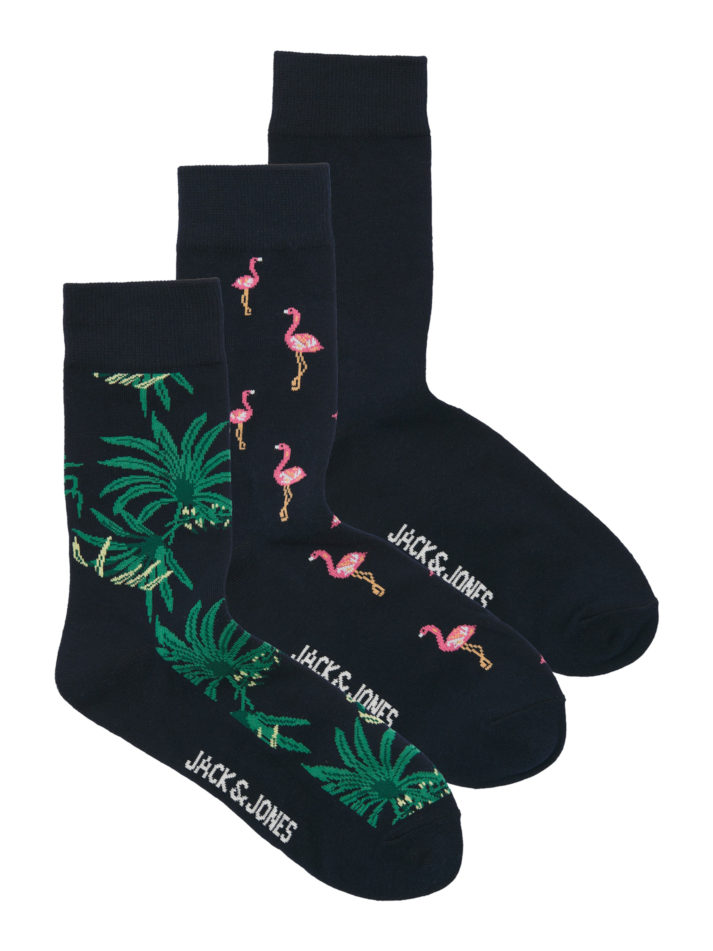 JACK & JONES Sokker 'JACFLAMINGO' i blå: forside