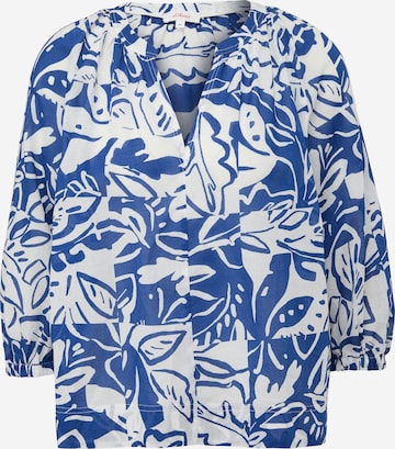 s.Oliver Blouse in Blauw: voorkant