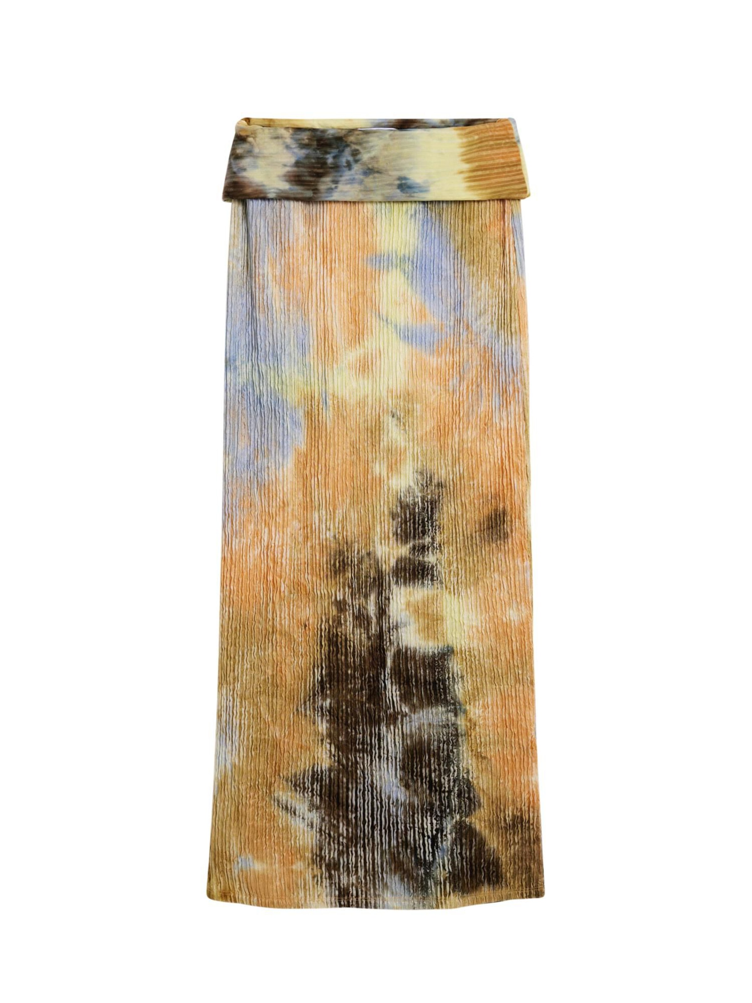 Jupe Desigual en jaune : devant