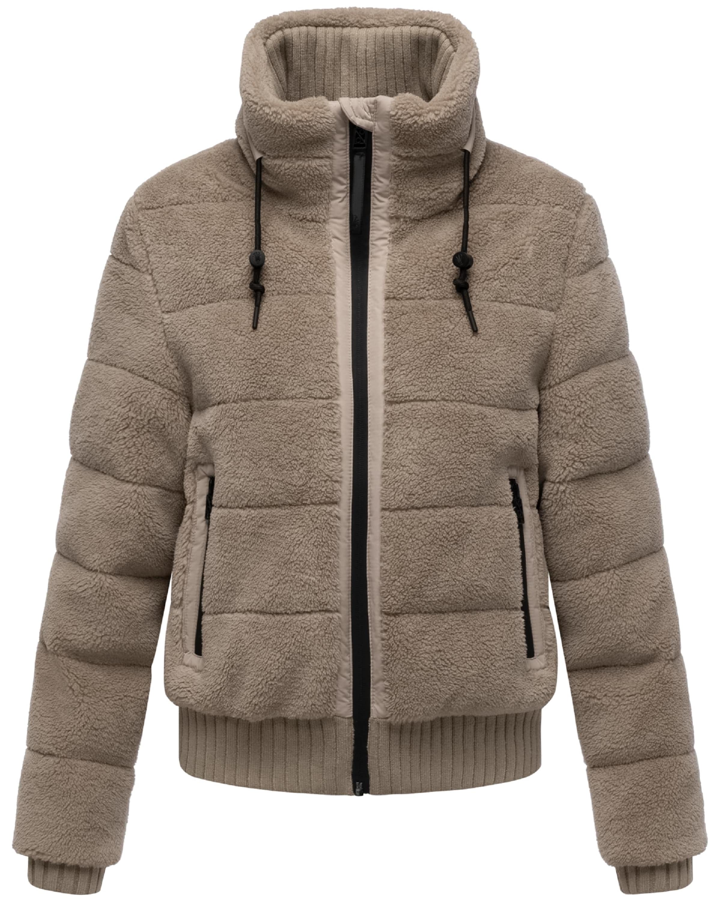 Veste d’hiver 'Schneepuder 14' NAVAHOO en marron : devant