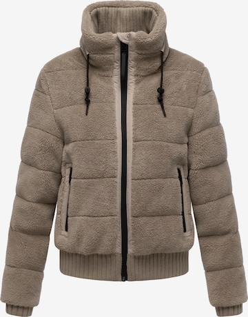 Veste d’hiver 'Schneepuder 14' NAVAHOO en marron : devant
