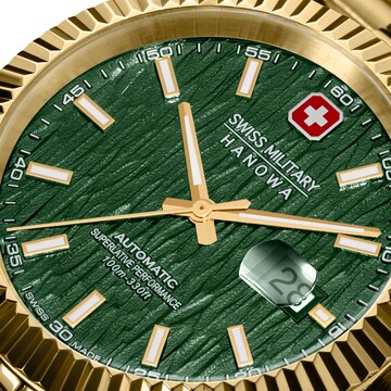 SWISS MILITARY HANOWA Analoguhr 'Master Diligenter' in Gold