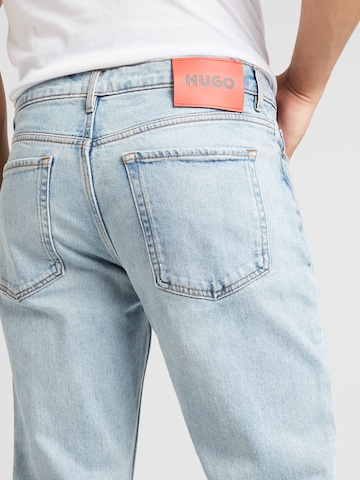 HUGO Red Regular Jeans in Blauw