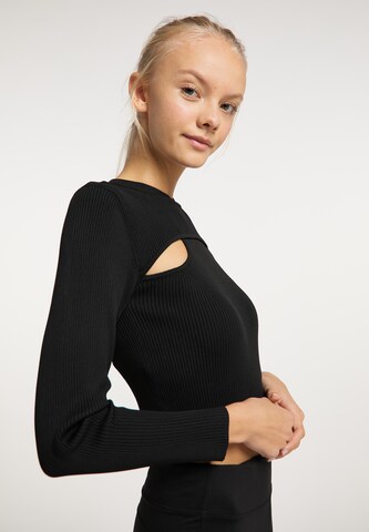 myMo ATHLSR Athletic Sweater in Black