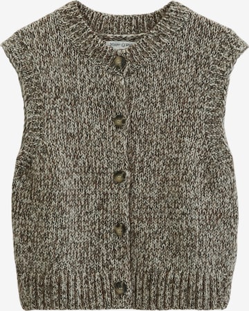Marc O'Polo DENIM Strickweste in Beige: Vorderseite