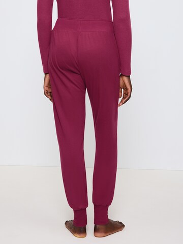 Pantalon de pyjama ' Mix & Match ' TRIUMPH en rouge