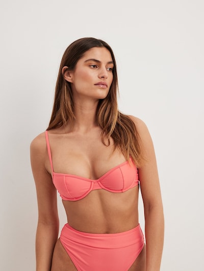 NA-KD Bas de bikini en rose, Vue avec produit