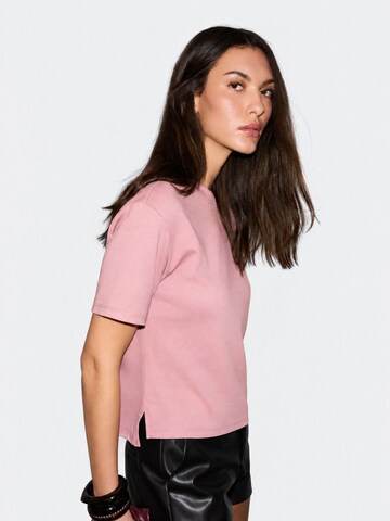 T-shirt 'T-Shirts' Ethiquet en rose