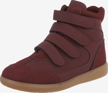 Ital-Design Sneaker high in Rot: Vorderseite