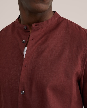 WE Fashion Comfort fit Poslovna srajca | rdeča barva
