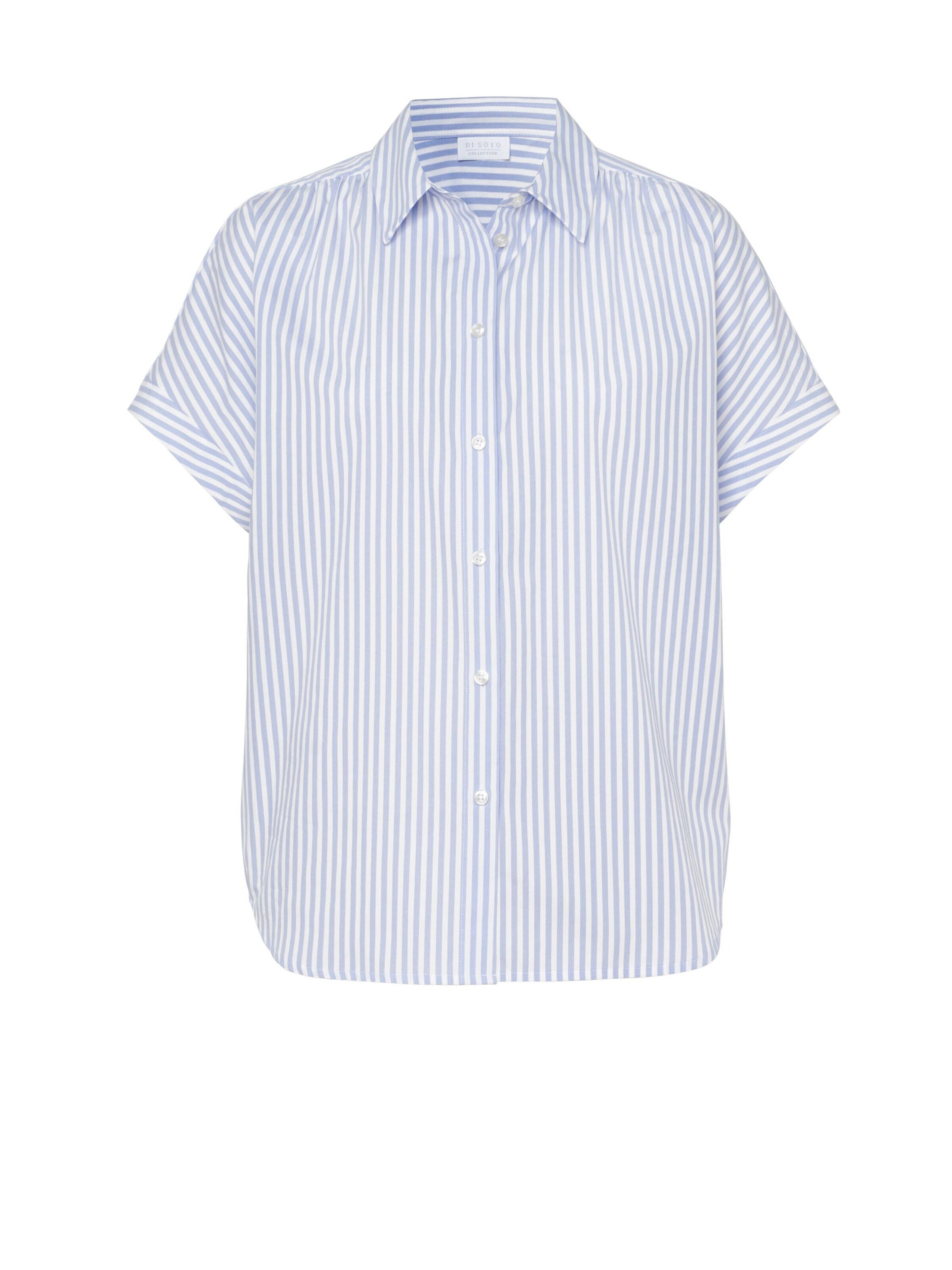 DESOTO Blouse 'Florine' in Blue: front