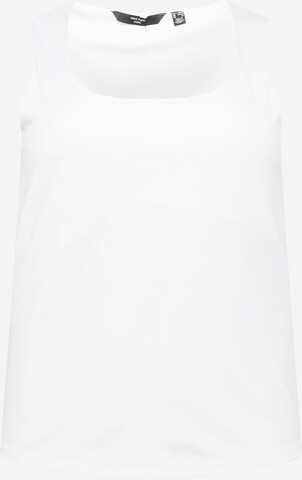 Haut 'MILLION' Vero Moda Curve en blanc : devant