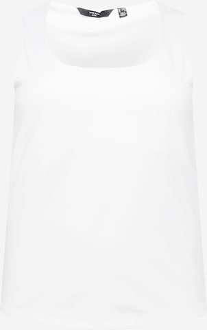 Haut 'MILLION' Vero Moda Curve en blanc : devant