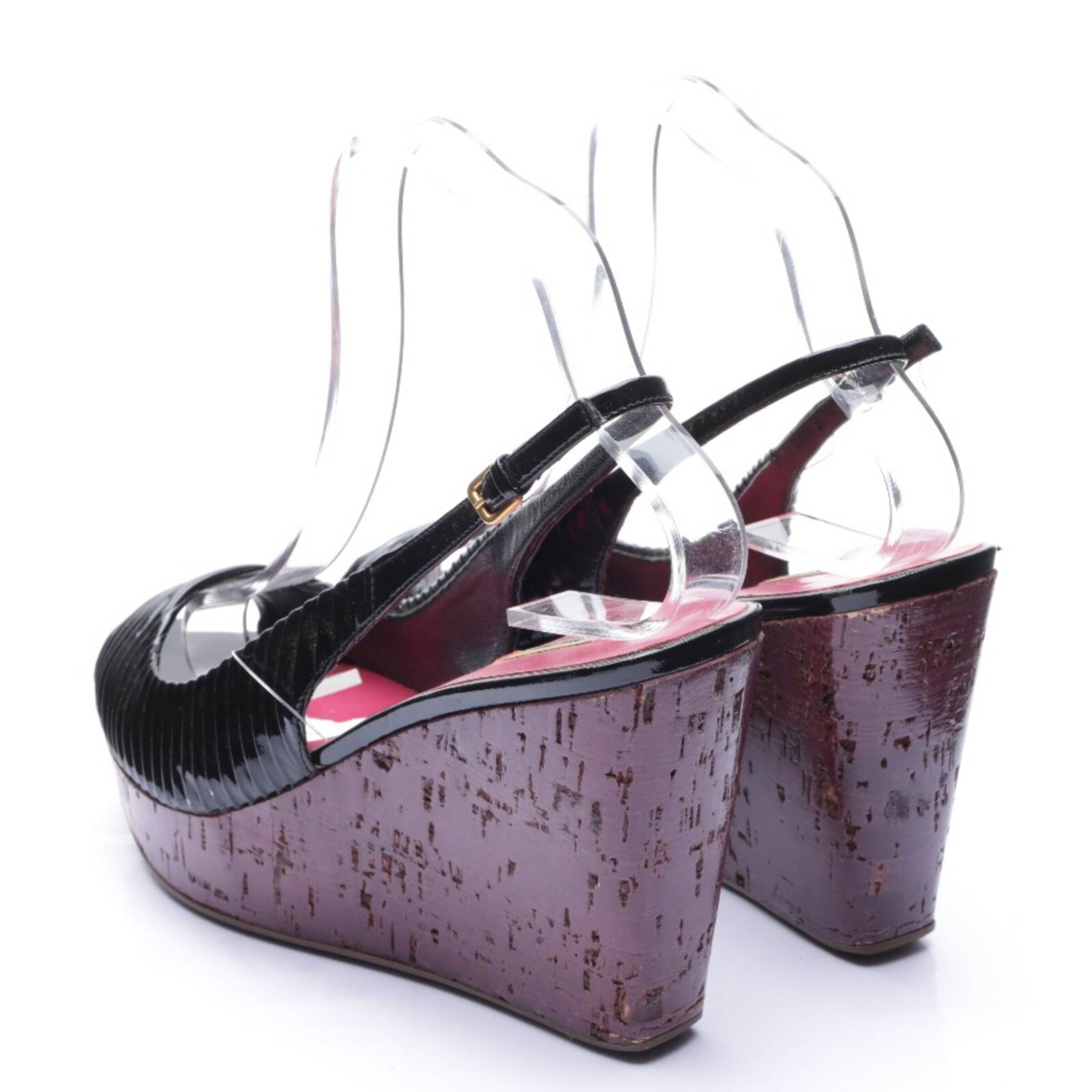 Miu Miu Sandaletten 39,5 in Schwarz