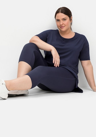 SHEEGO Skinny Leggings in Blau