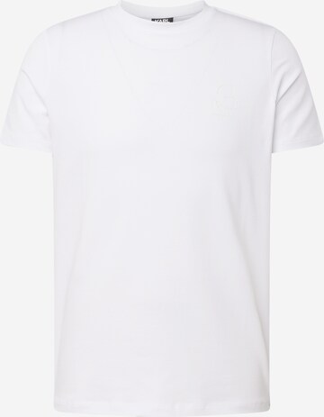 T-Shirt Karl Lagerfeld en blanc : devant