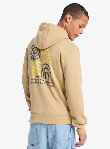QUIKSILVER Sweatshirt in Yellow