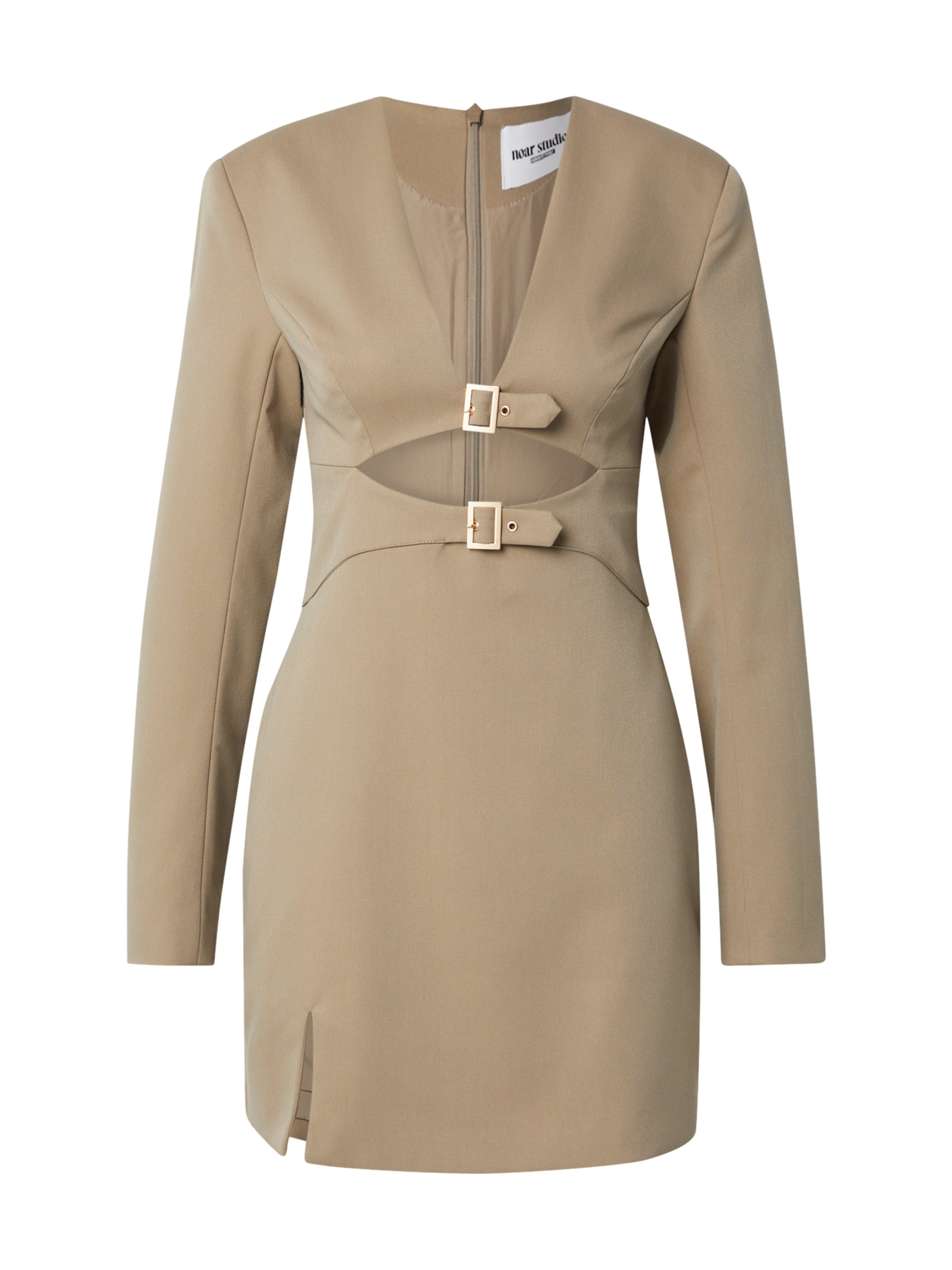 noar studios Šaty – béžová: přední strana