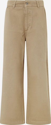 Wide leg Jeans 'TANIA' di Pepe Jeans in beige: frontale