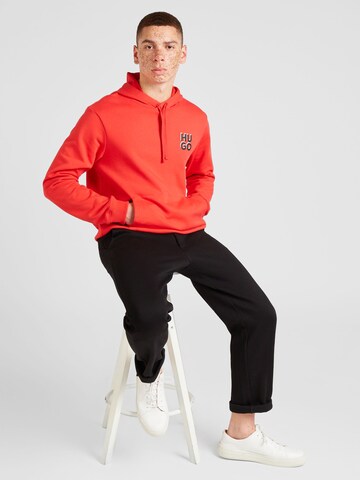 HUGO - Sudadera 'Dimoni' en rojo