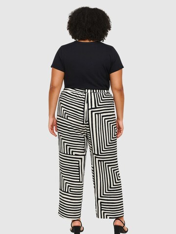 Vero Moda Curve - Loosefit Pantalón en negro