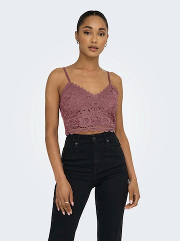 ONLY Top 'ONLHONEY' w kolorze różowy: przód